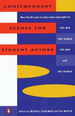 Book cover of Contemporary Scenes for Student Actors