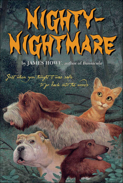 Book cover of Nighty-Nightmare (Bunnicula and Friends #4)