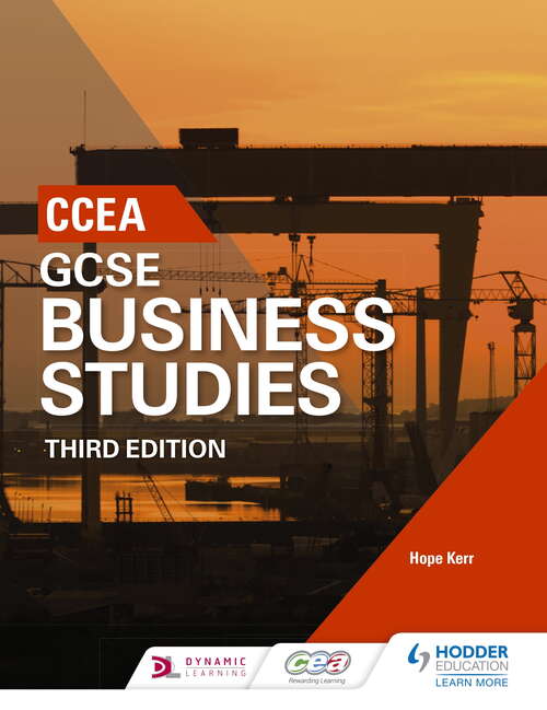 Book cover of CCEA GCSE Business Studies: Third Edition