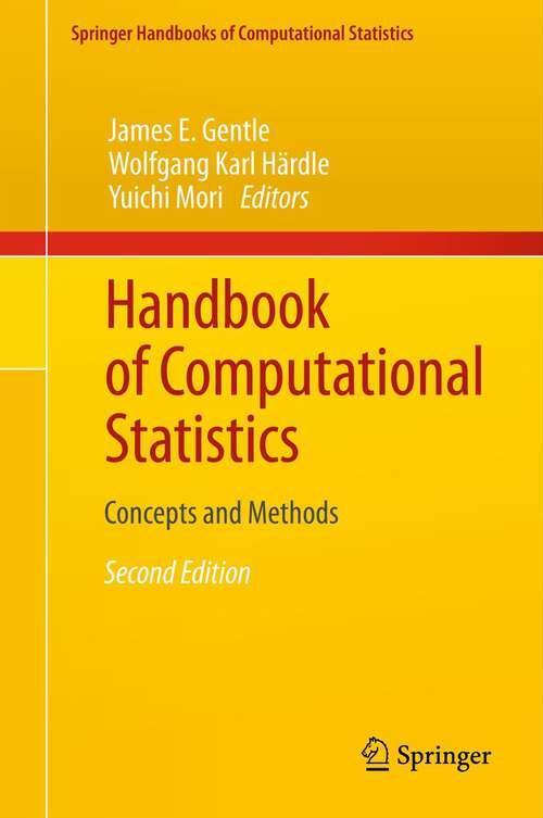 Handbook of Computational Statistics