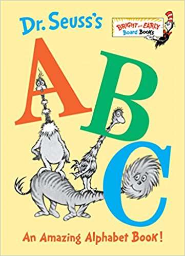 Book cover of Dr. Seuss's ABC