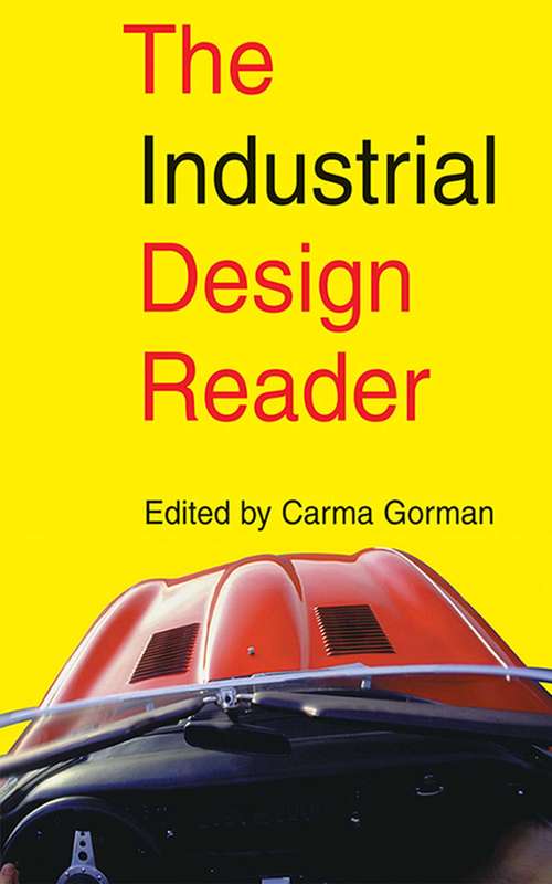 Book cover of The Industrial Design Reader