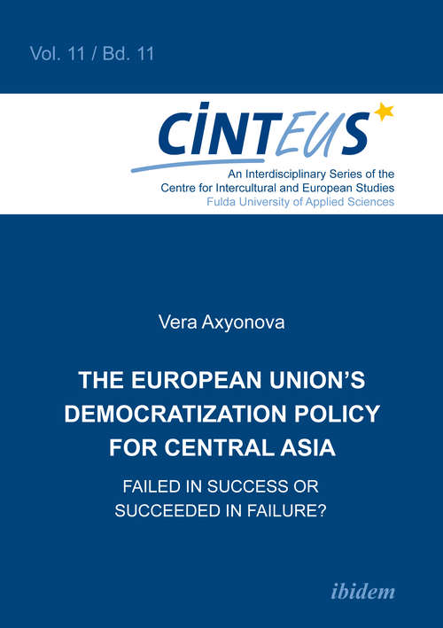 Book cover of The European Union's Democratization Policy for Central Asia