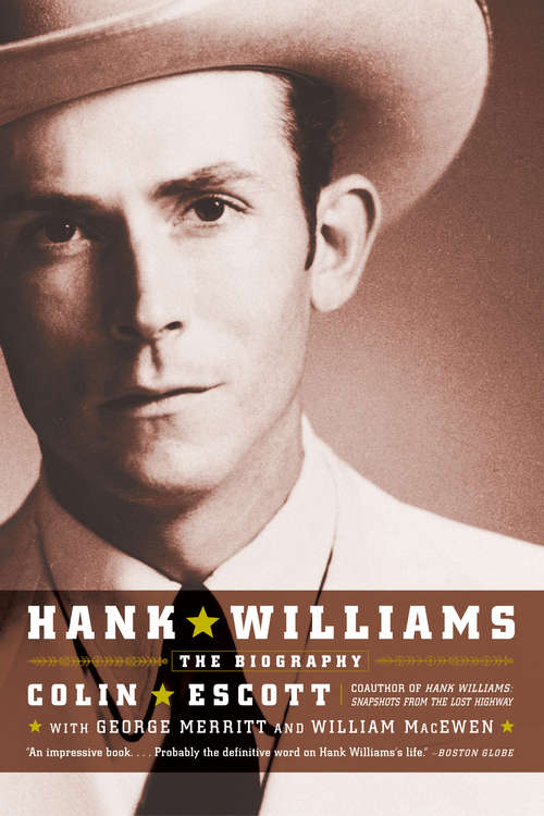 Book cover of Hank Williams: The Biography