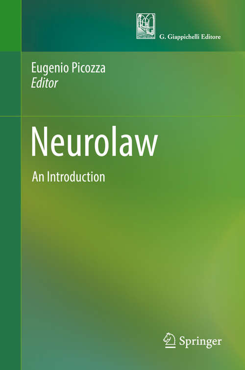 Book cover of Neurolaw