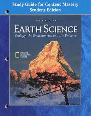 Book cover of Earth Science: Study Guide for Content Mastery