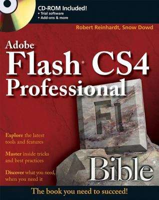 Book cover of Flash CS4 Professional Bible