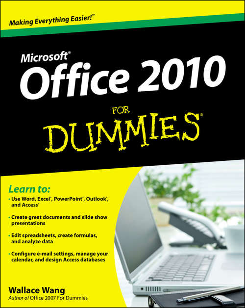 Book cover of Office 2010 For Dummies (For Dummies Ser.)