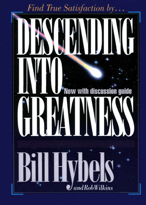 Book cover of Descending Into Greatness
