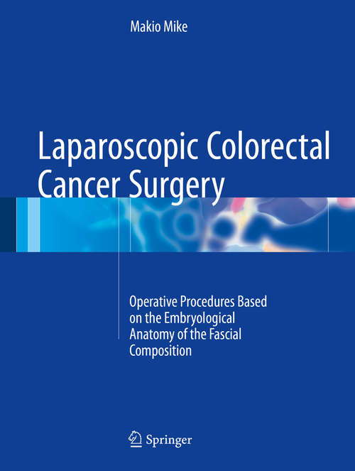 Book cover of Laparoscopic Colorectal Cancer Surgery