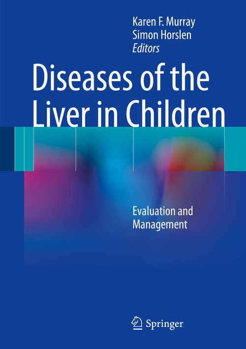 Book cover of Diseases of the Liver in Children
