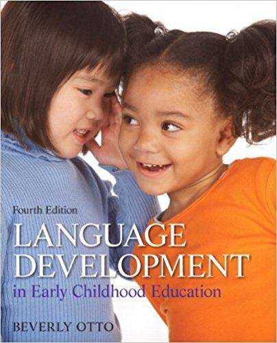 Book cover of Language Development in Early Childhood Education