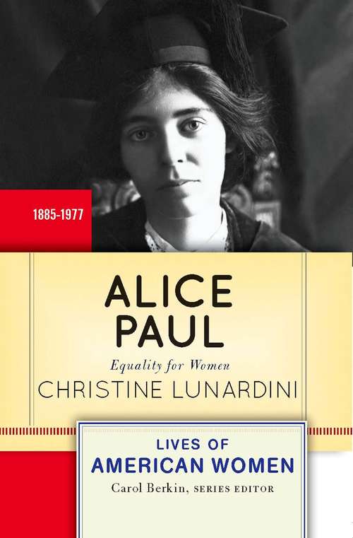 Book cover of Alice Paul