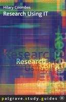 Book cover of Research Using IT