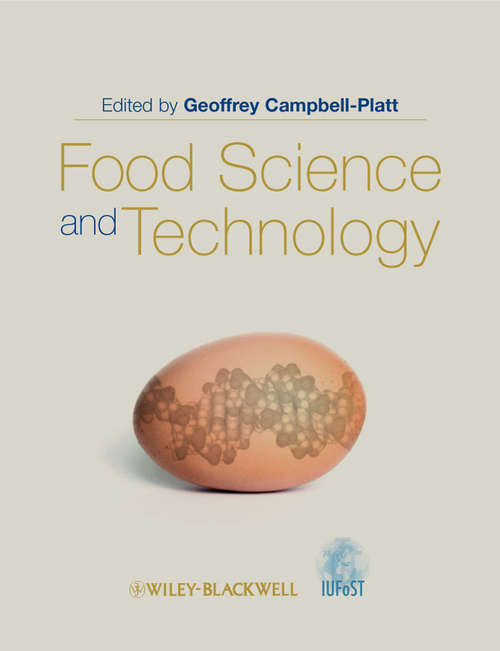 Book cover of Food Science and Technology