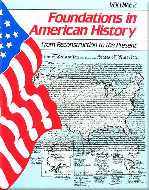 Book cover of Foundations In American History: From Reconstruction To The Present