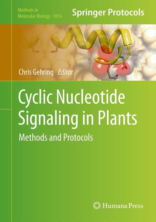 Book cover of Cyclic Nucleotide Signaling in Plants