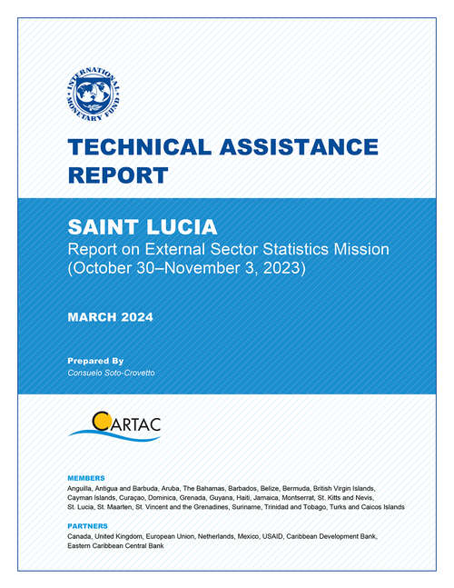 Book cover of Saint Lucia: Technical Assistance Report-Report on External Sector Statistics Mission