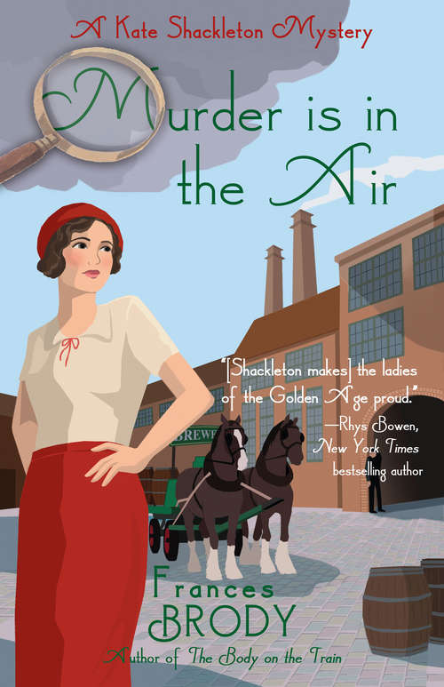Book cover of Murder is in the Air: A Kate Shackleton Mystery (A Kate Shackleton Mystery #12)