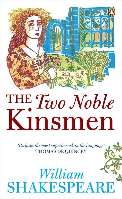 Book cover of The Two Noble Kinsmen