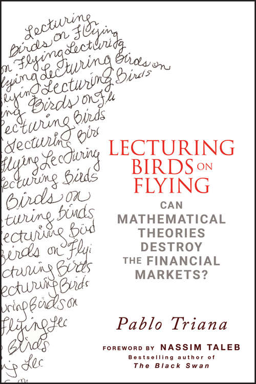 Book cover of Lecturing Birds on Flying