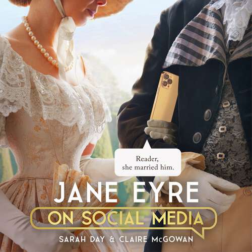 Book cover of Jane Eyre on Social Media: The perfect gift for Brontë fans