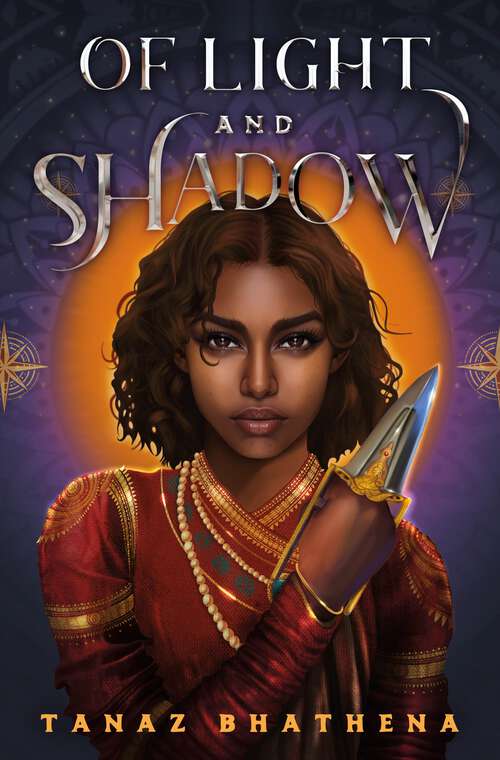 Book cover of Of Light and Shadow: A Fantasy Romance Novel Inspired by Indian Mythology