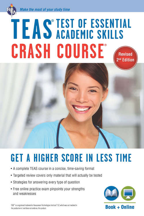 Book cover of TEAS Crash Course Book + Online