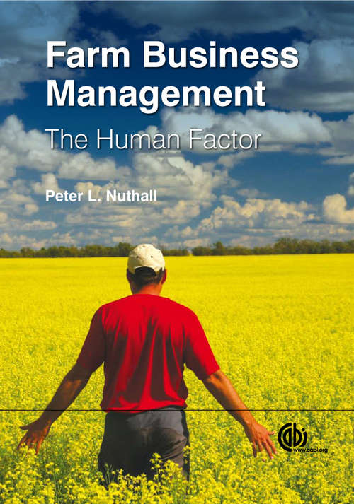 Book cover of Farm Business Management