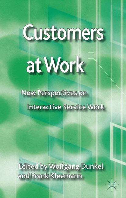 Book cover of Customers at Work