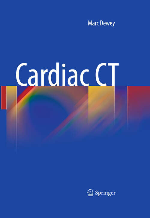 Book cover of Cardiac CT