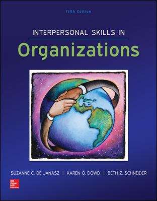 Book cover of Interpersonal Skills In Organizations (Fifth Edition)