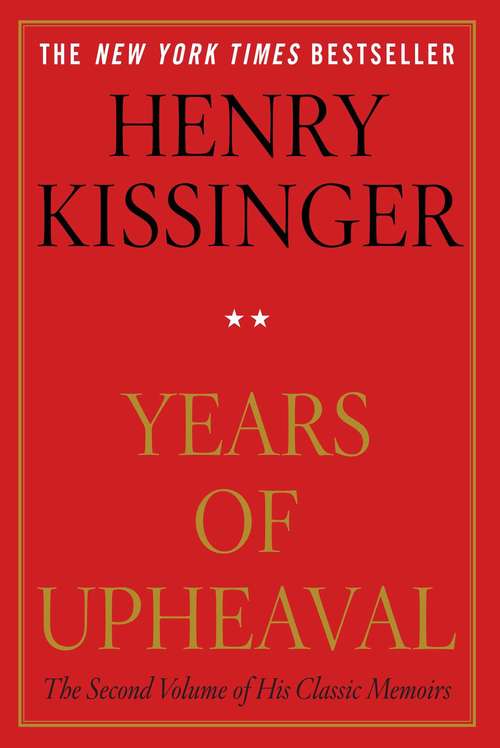 Book cover of Years of Upheaval