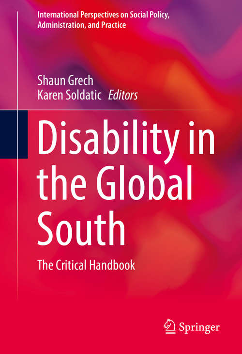 Book cover of Disability in the Global South