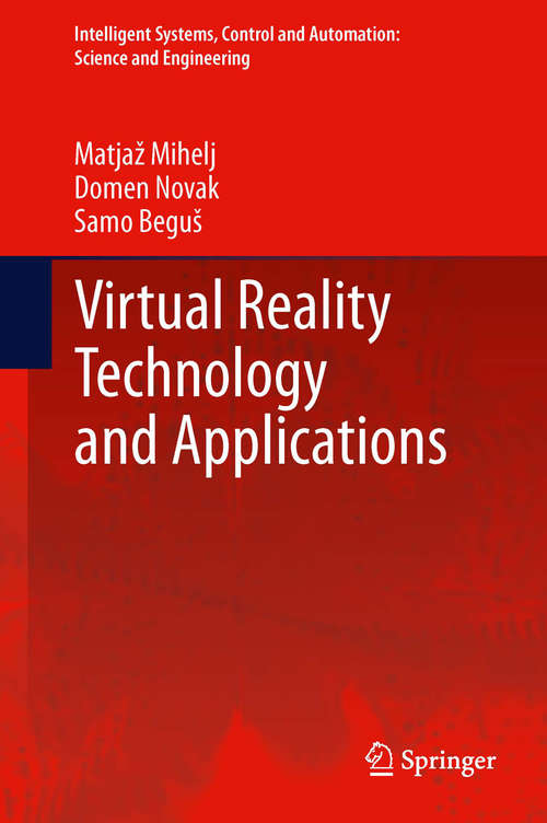 Book cover of Virtual Reality Technology and Applications