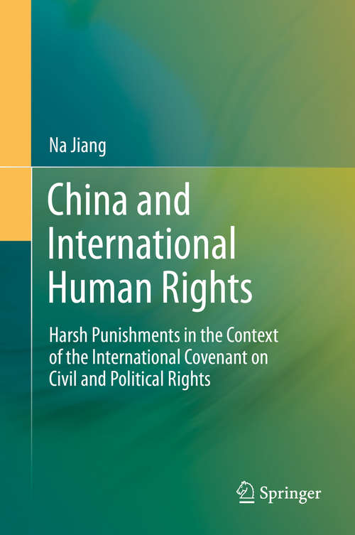Book cover of China and International Human Rights