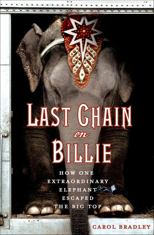 Book cover of Last Chain on Billie: How One Extraordinary Elephant Escaped the Big Top