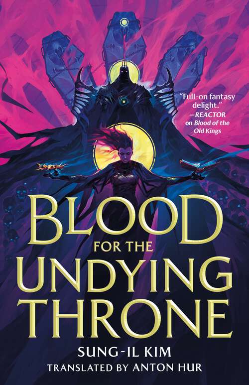Book cover of Blood for the Undying Throne (The Bleeding Empire)