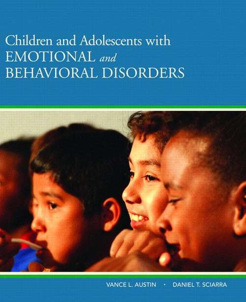Book cover of Children And Adolescents With Emotional And Behavioral Disorders