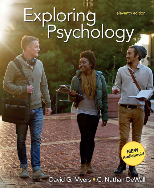 Book cover of Exploring Psychology (Eleventh Edition)