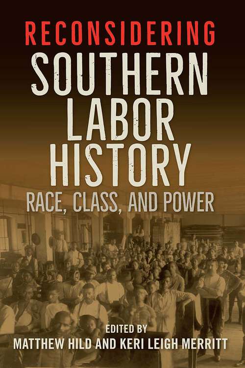 Book cover of Reconsidering Southern Labor History: Race, Class, and Power