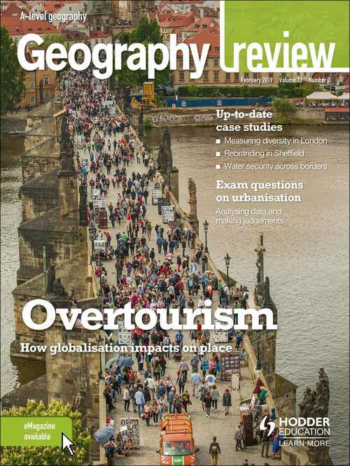 Book cover of Geography Review Magazine Volume 32, 2018/19 Issue 3