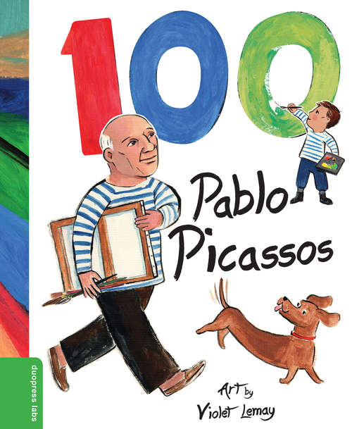 Book cover of 100 Pablo Picassos