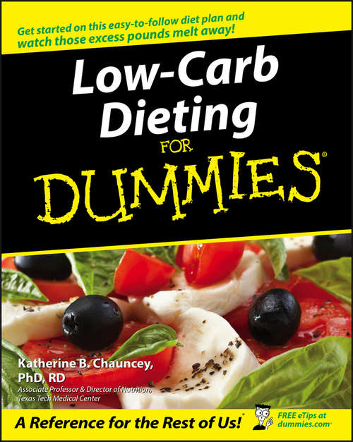 Book cover of Low-Carb Dieting For Dummies