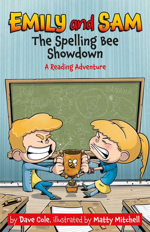 Book cover of The Spelling Bee Showdown (Emily and Sam)