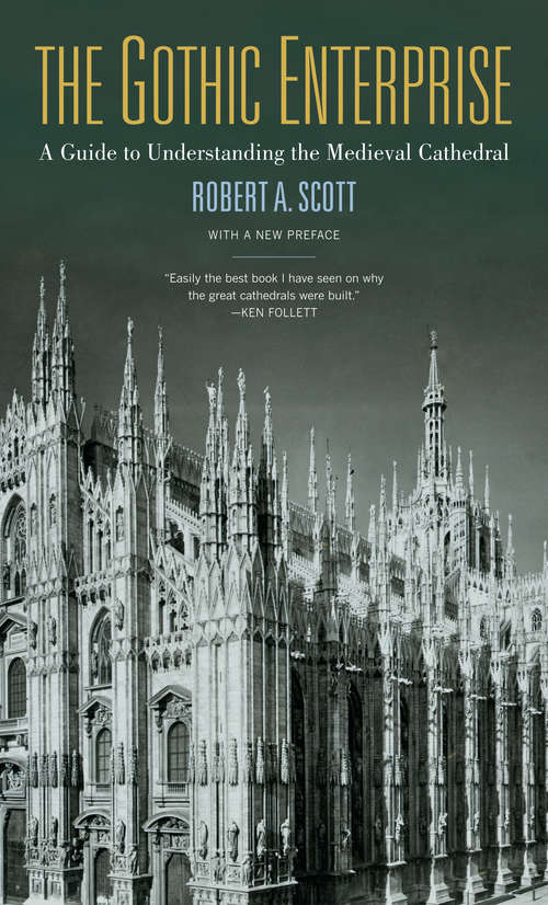 Book cover of The Gothic Enterprise: A Guide to Understanding the Medieval Cathedral