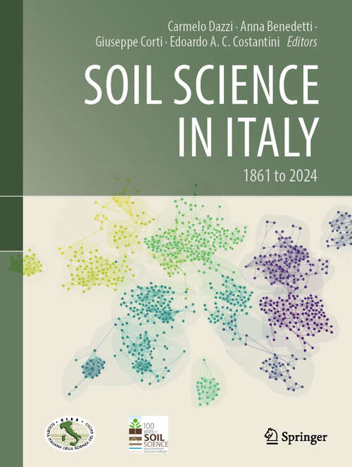 Book cover of Soil Science in Italy: 1861 to 2024 (2024)