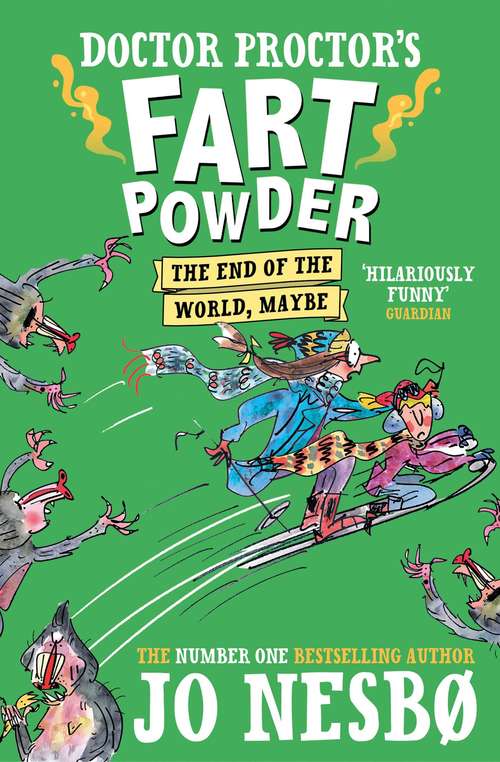 Book cover of Doctor Proctor's Fart Powder #5: The End of the World. Maybe
