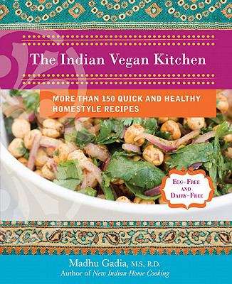 Book cover of The Indian Vegan Kitchen