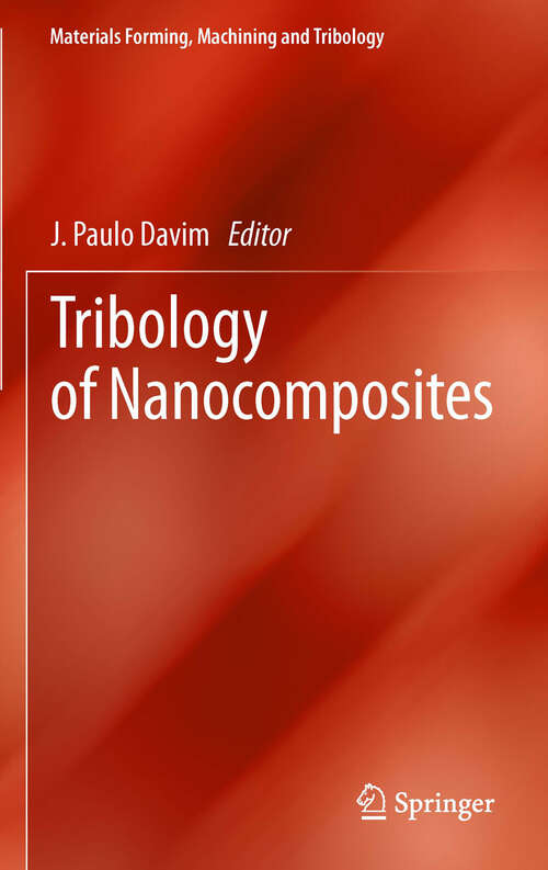 Book cover of Tribology of Nanocomposites